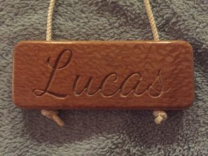 Lucas Name Plate